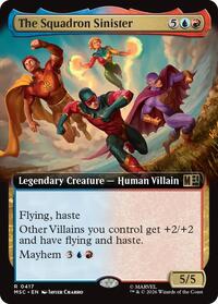 The Squadron Sinister (Extended Art) (417) [Commander: Marvel Super Heroes]