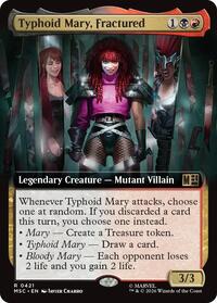 Typhoid Mary, Fractured (Extended Art) (421) [Commander: Marvel Super Heroes]