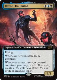 Ultron, Unlimited (Extended Art) (422) [Commander: Marvel Super Heroes]