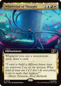 Whirlwind of Thought (Extended Art) (424) [Commander: Marvel Super Heroes]
