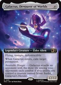 Galactus, Devourer of Worlds (Extended Art) (291) [Commander: Marvel Super Heroes]