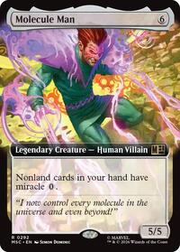 Molecule Man (Extended Art) (292) [Commander: Marvel Super Heroes]