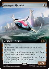 Avengers Quinjet (Extended Art) (426) [Commander: Marvel Super Heroes]