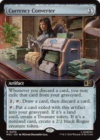 Currency Converter (Extended Art) (430) [Commander: Marvel Super Heroes]