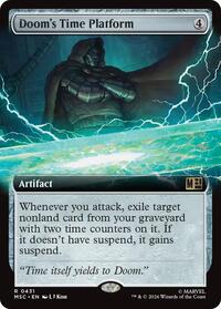 Doom's Time Platform (Extended Art) (431) [Commander: Marvel Super Heroes]