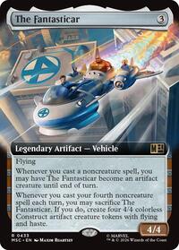 The Fantasticar (Extended Art) (433) [Commander: Marvel Super Heroes]