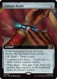 Kimoyo Beads (Extended Art) (440) [Commander: Marvel Super Heroes]