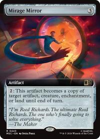 Mirage Mirror (Extended Art) (443) [Commander: Marvel Super Heroes]
