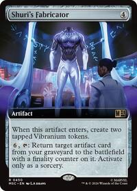 Shuri's Fabricator (Extended Art) (450) [Commander: Marvel Super Heroes]