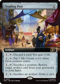 Trading Post (Extended Art) (455) [Commander: Marvel Super Heroes]