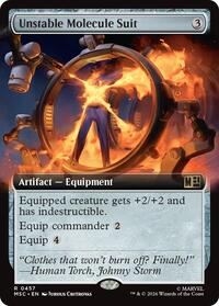 Unstable Molecule Suit (Extended Art) (457) [Commander: Marvel Super Heroes]