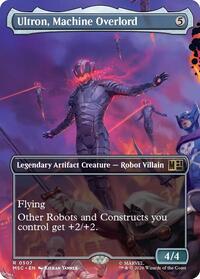 Ultron, Machine Overlord (Borderless) (507) [Commander: Marvel Super Heroes]
