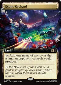 Exotic Orchard (Extended Art) (470) [Commander: Marvel Super Heroes]