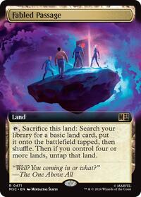 Fabled Passage (Extended Art) (471) [Commander: Marvel Super Heroes]