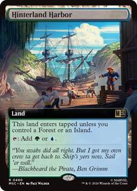 Hinterland Harbor (Extended Art) (480) [Commander: Marvel Super Heroes]