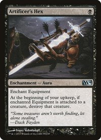 Artificer's Hex (85) [Magic 2014 (M14)]