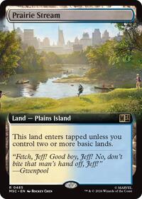 Prairie Stream (Extended Art) (485) [Commander: Marvel Super Heroes]