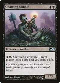 Gnawing Zombie (99) [Magic 2014 (M14)]
