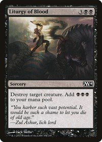 Liturgy of Blood (104) [Magic 2014 (M14)]