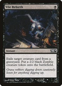 Vile Rebirth (121) [Magic 2014 (M14)]