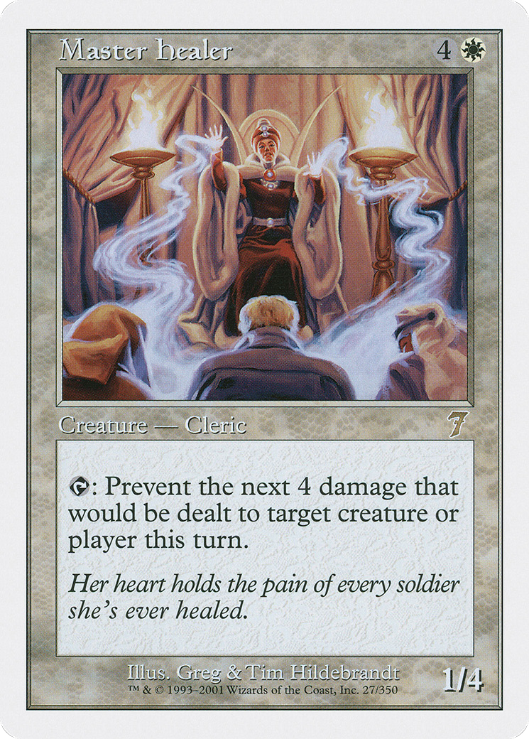 Master Healer (7ED-027) - 7th Edition