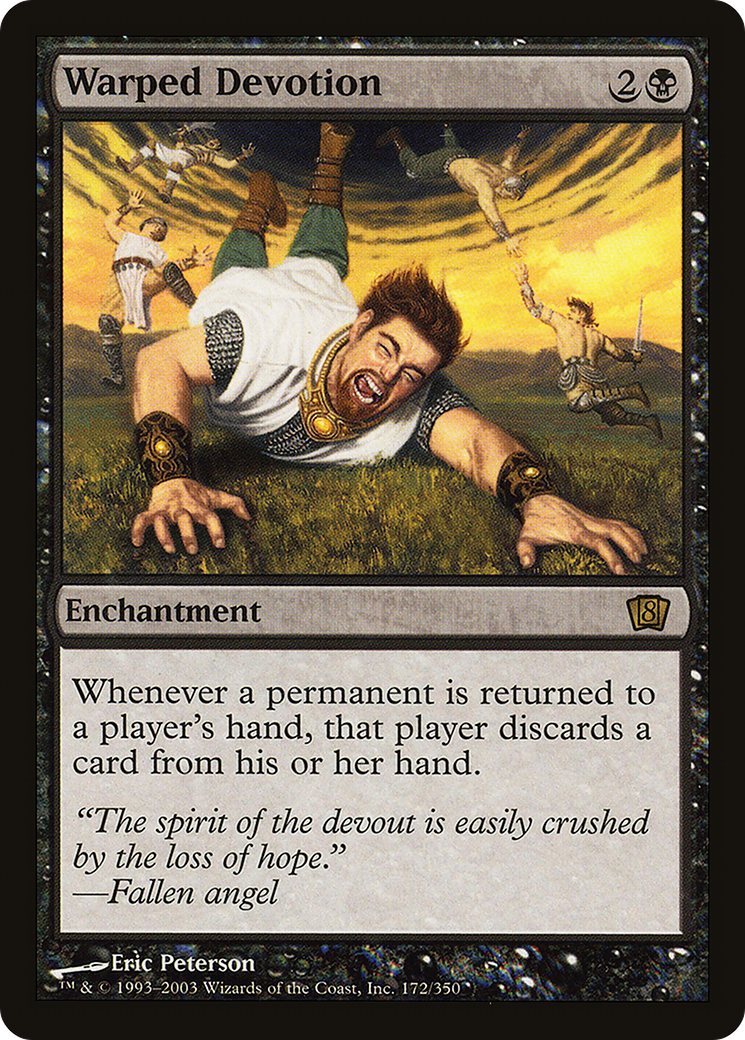 Warped Devotion (8ED-172★) - 8th Edition