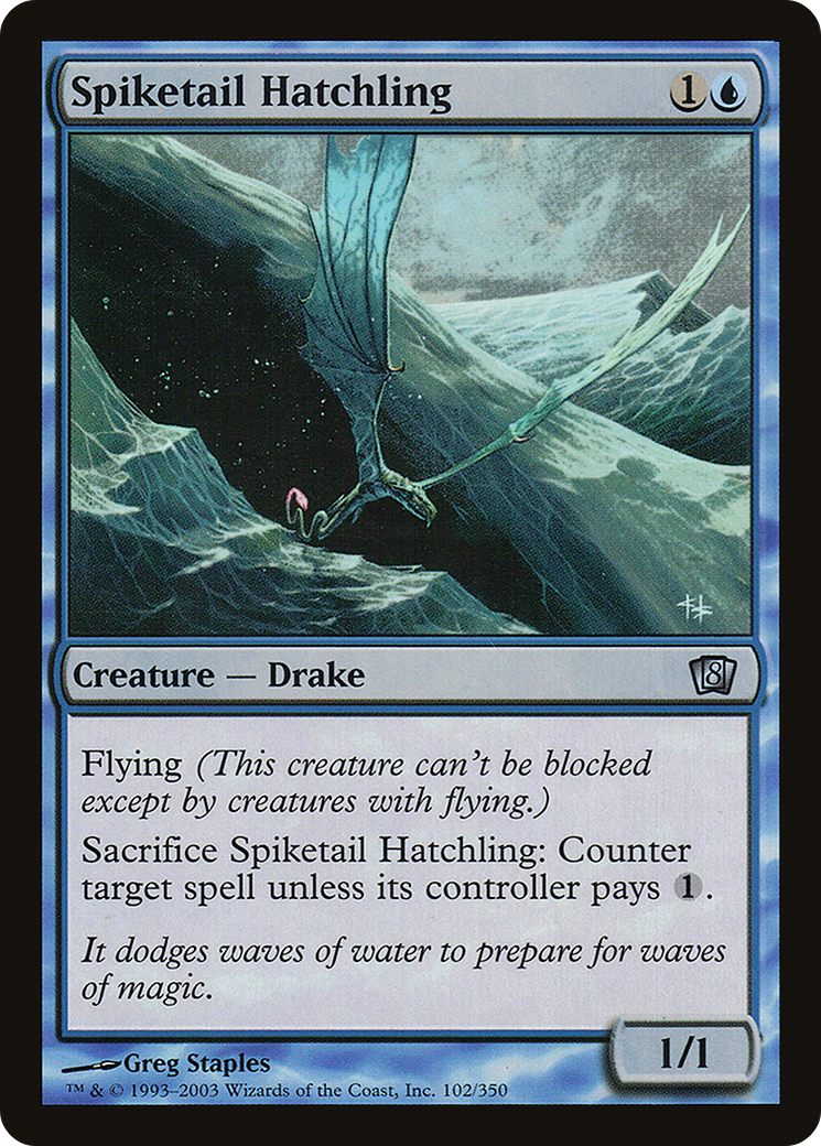 Spiketail Hatchling (8ED-102★) - 8th Edition