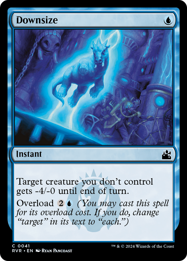 Downsize (RVR-041) - Ravnica Remastered Foil