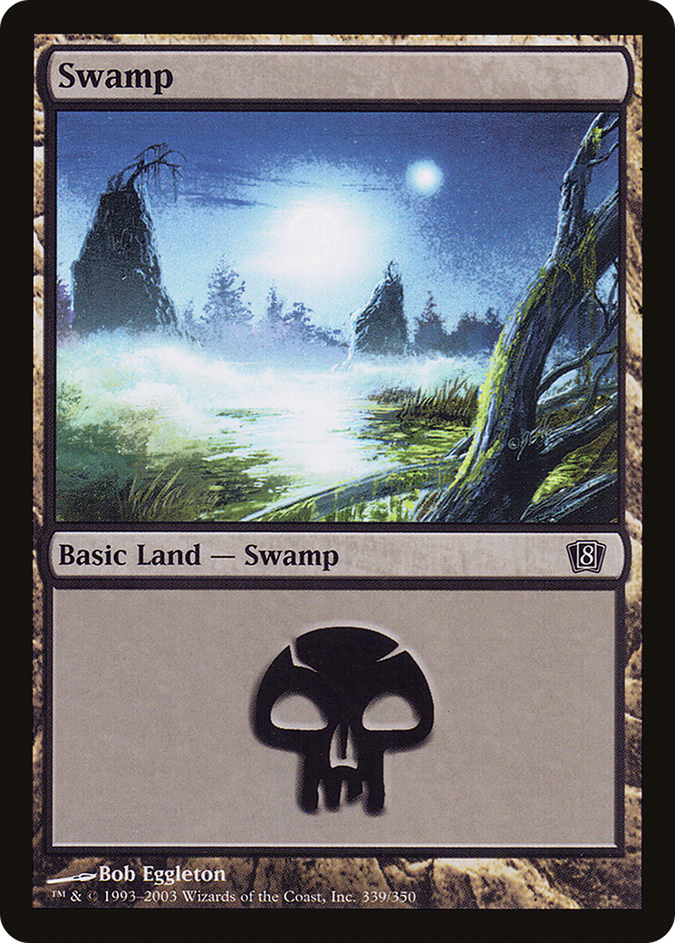 Swamp (8ED-339★) - 8th Edition Foil
