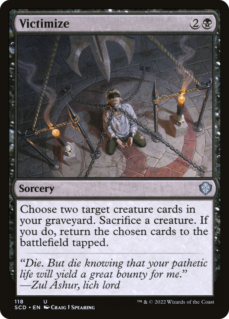 Victimize (SCD-118) - Starter Commander Decks