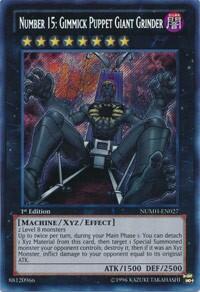 Number 15: Gimmick Puppet Giant Grinder (NUMH-EN027) [Number Hunters]