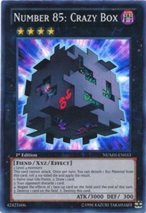 Number 85: Crazy Box (NUMH-EN033) - Number Hunters Unlimited