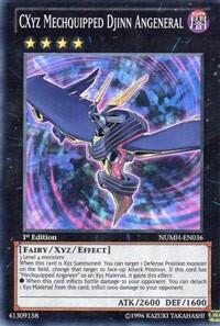 CXyz Mechquipped Djinn Angeneral (NUMH-EN036) [Number Hunters]