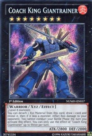 Coach King Giantrainer (NUMH-EN037) - Number Hunters Unlimited