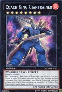 Coach King Giantrainer (NUMH-EN037) [Number Hunters]
