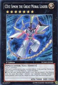 CXyz Simon the Great Moral Leader (NUMH-EN040) [Number Hunters]