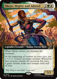 Okoye, Mighty and Adored (Extended Art) (410) [Commander: Marvel Super Heroes]