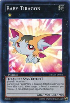 Baby Tiragon (NUMH-EN051) - Number Hunters 1st Edition