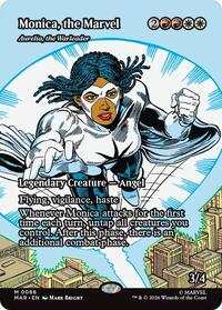 Monica, the Marvel - Aurelia, the Warleader (Borderless) (86) [Marvel Universe Eternal-Legal]