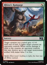 Rhino's Rampage (823) [Commander: Marvel Super Heroes]