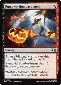 Pumpkin Bombardment (822) [Commander: Marvel Super Heroes]