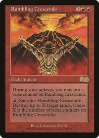 Rumbling Crescendo (210) [Urza's Saga]