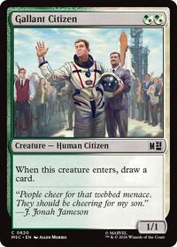 Gallant Citizen (820) [Commander: Marvel Super Heroes]