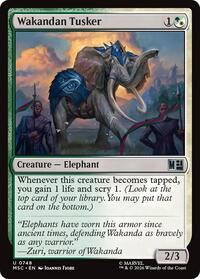 Wakandan Tusker (748) [Commander: Marvel Super Heroes]