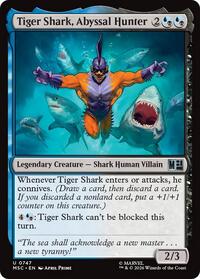 Tiger Shark, Abyssal Hunter (747) [Commander: Marvel Super Heroes]