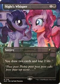 Night's Whisper (7110) (7110) [Secret Lair Drop Series]