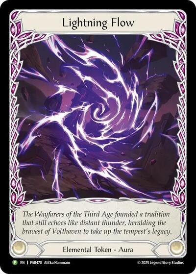 Lightning Flow (B) - FAB470 (FAB470) [Flesh and Blood: Promo Cards]