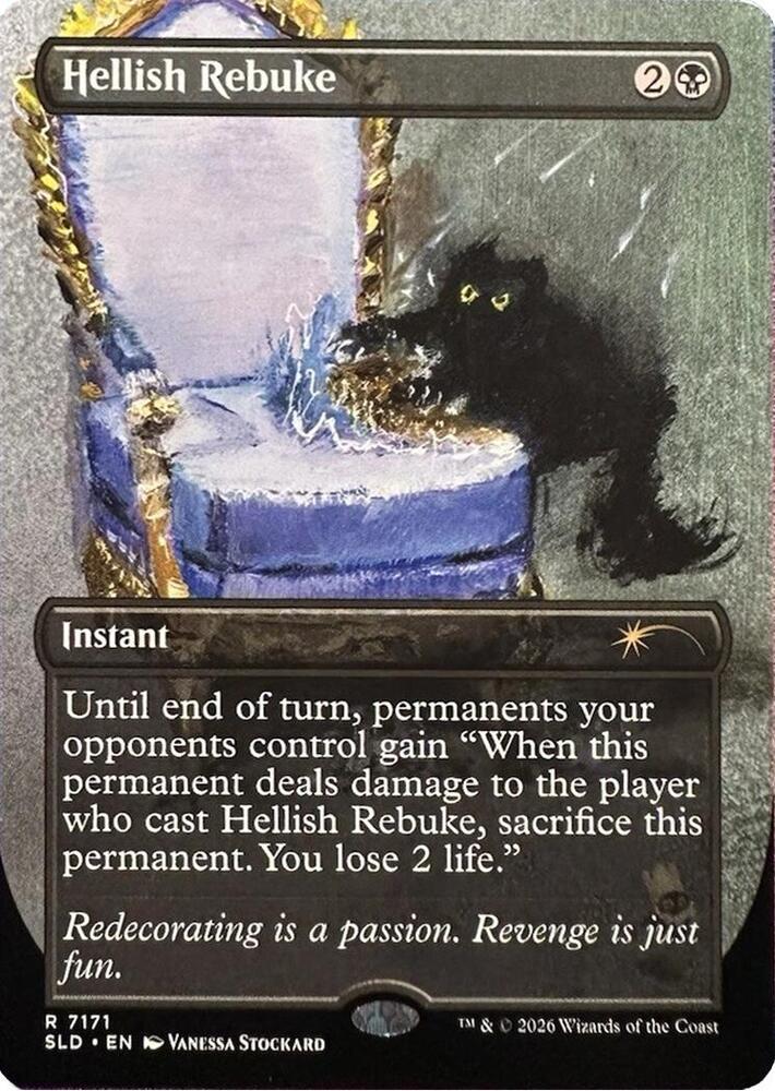 Hellish Rebuke (7171) [Secret Lair Drop Series]