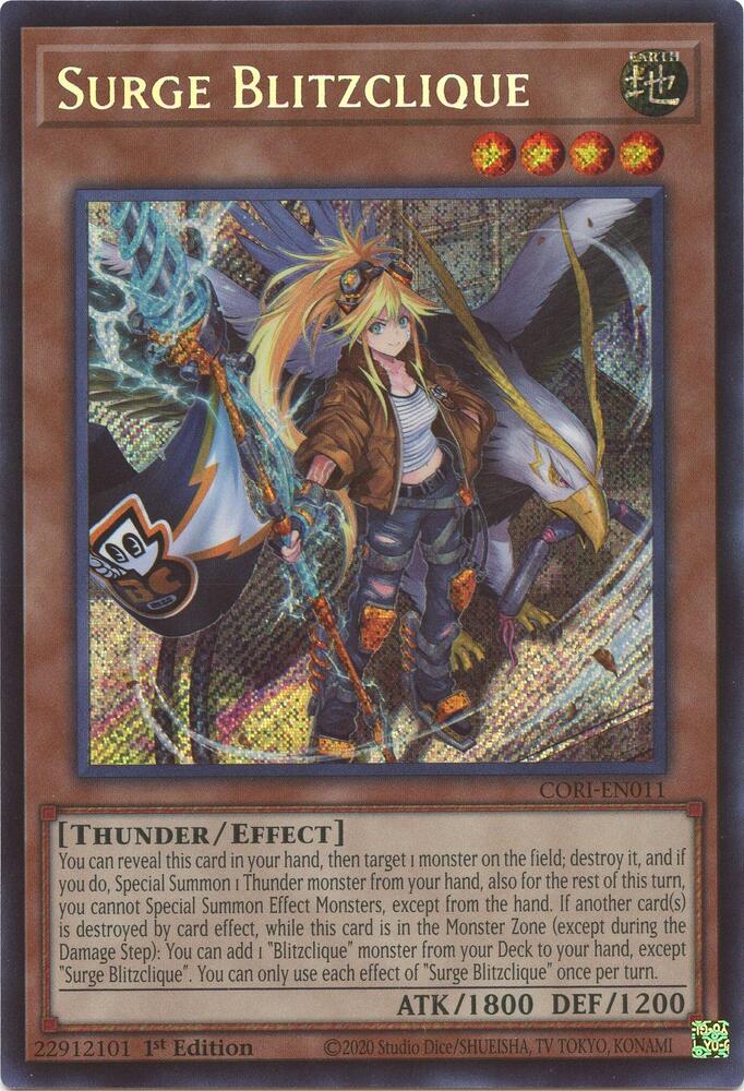 Surge Blitzclique (CORI-EN011) [Chaos Origins]