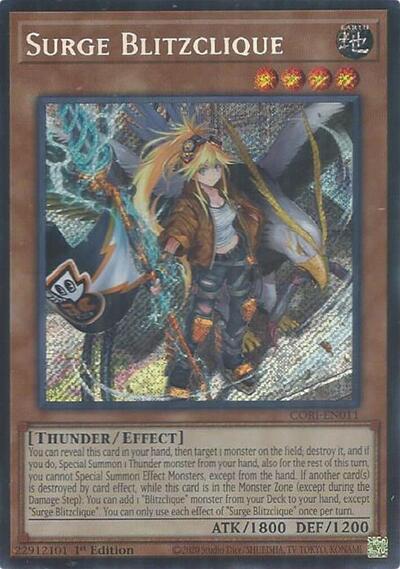 Surge Blitzclique (CORI-EN011) [Chaos Origins]